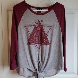 Rue 21 quarter sleeve graphic tee